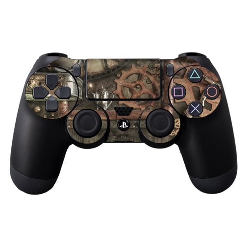 Skin Decal Wrap for Sony PS4 Controller Steam Punk Room