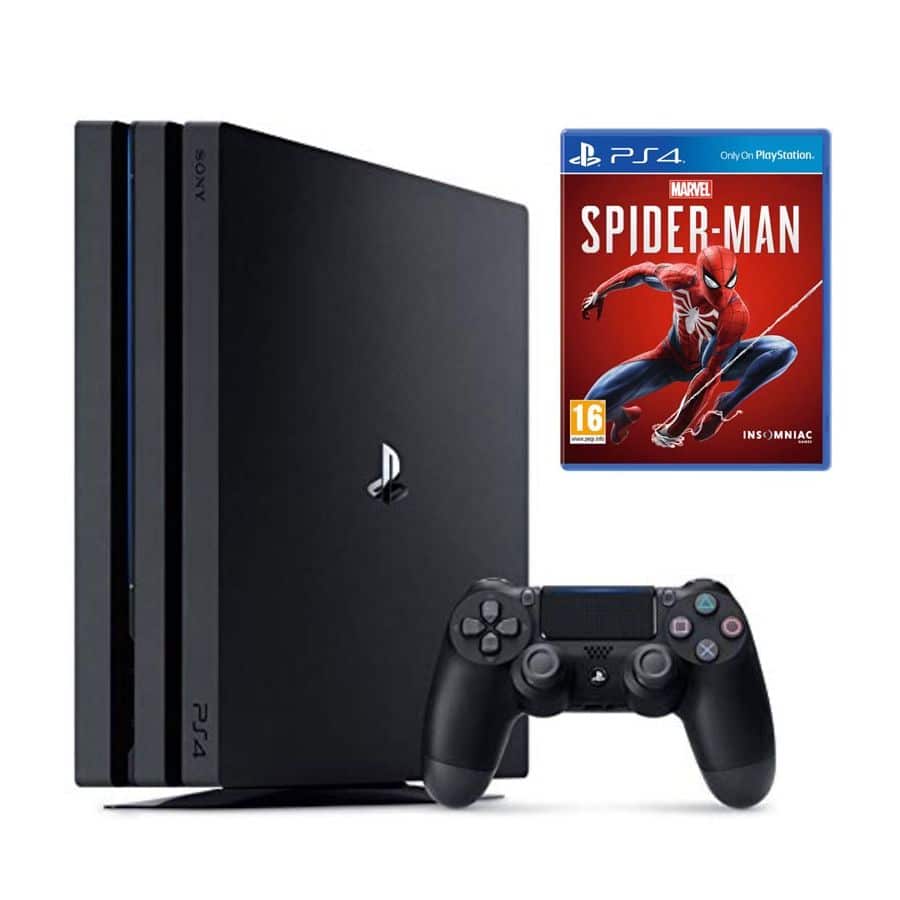 Sony Playstation 4 Pro 1TB Console with Marvel