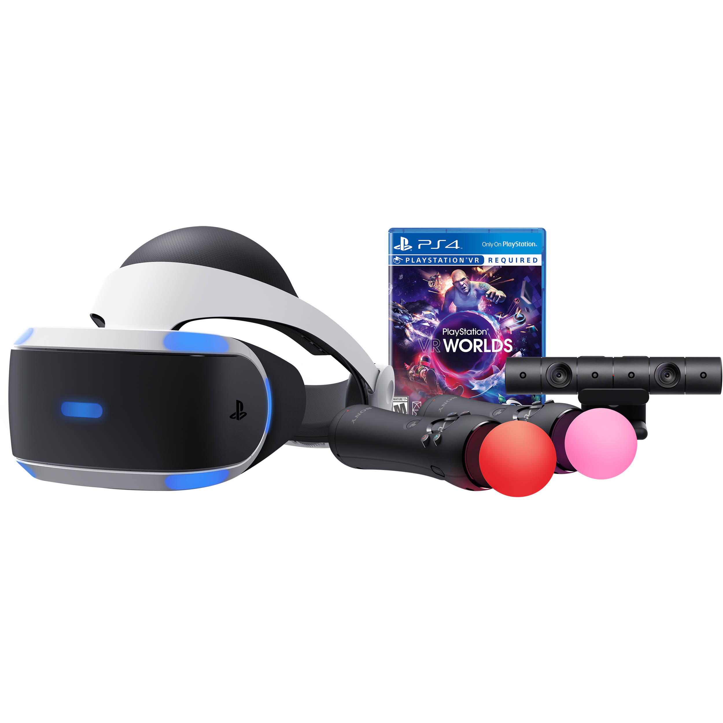 Sony PlayStation VR VR Worlds Bundle (PS4) 3002147 B& H Photo