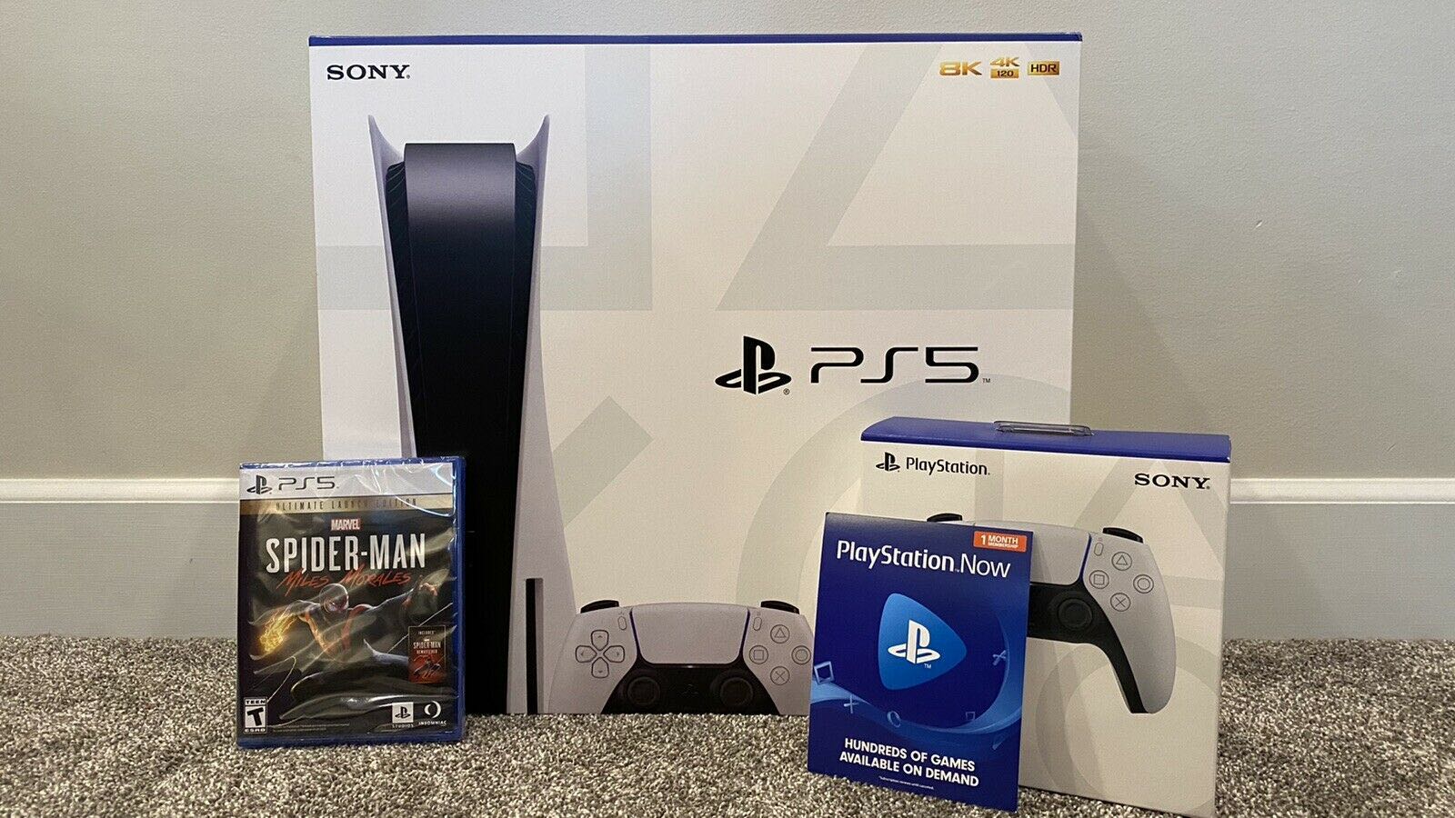 Sony PS5  PlayStation 5 Console Disc Version  825GB ...