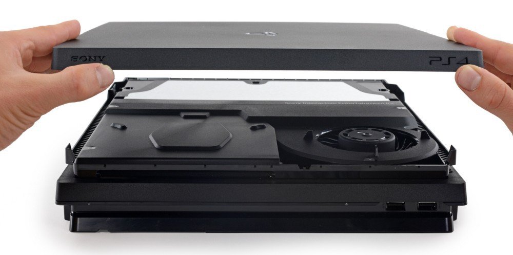 Sony shows how to open the PS4 Pro, change HDD without ...