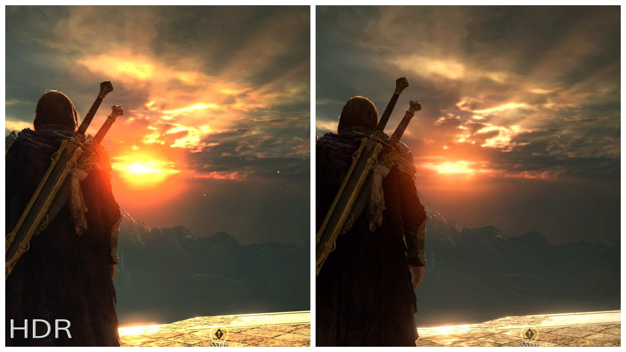 The difference between HDR and Standard on PS4 Pro ...