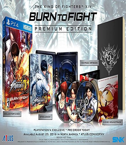 The King of Fighters XIV: Burn to Fight Premium Edition Release Date (PS4)