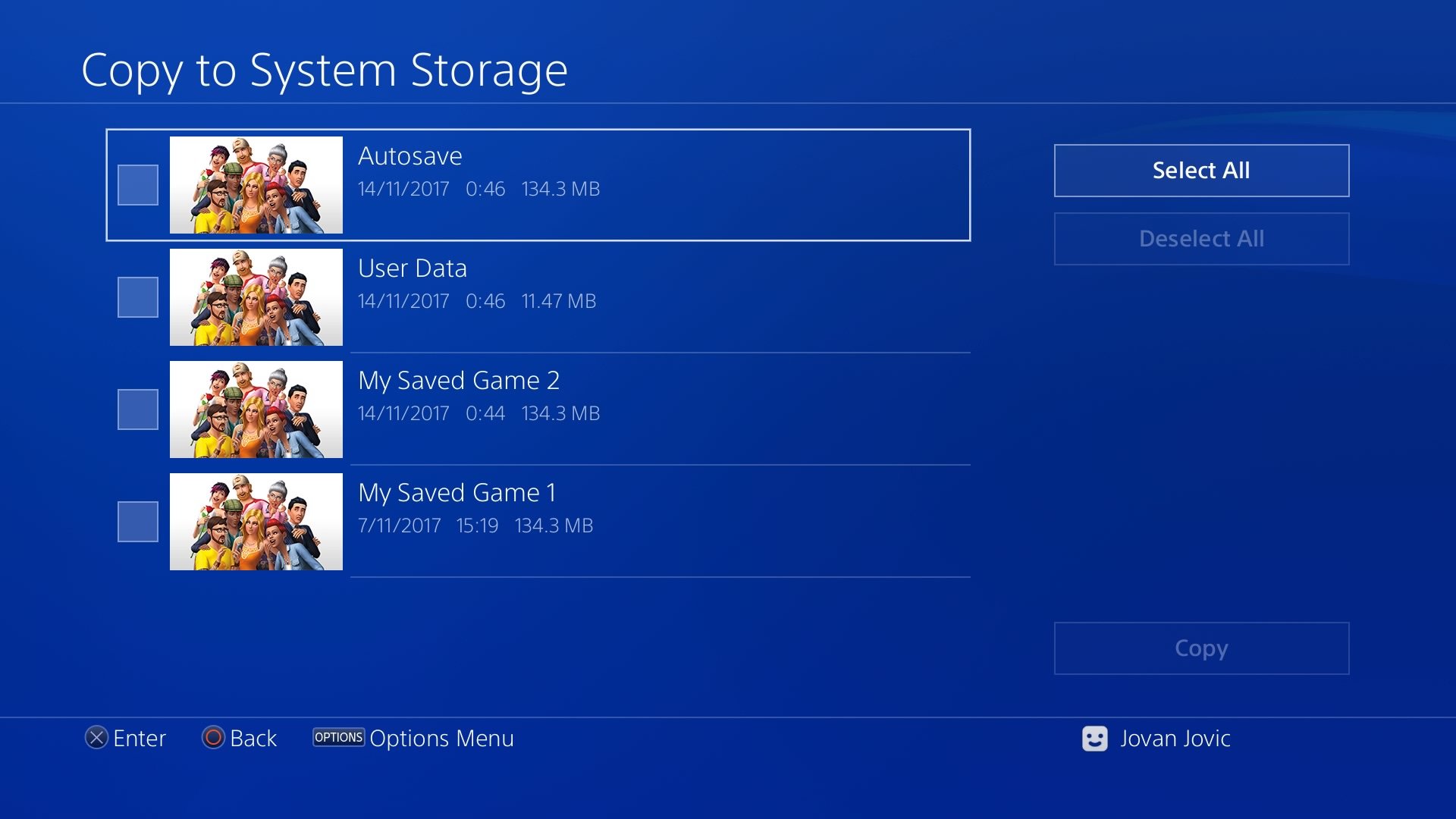 The Sims 4: How to backup Save Game files on PS4