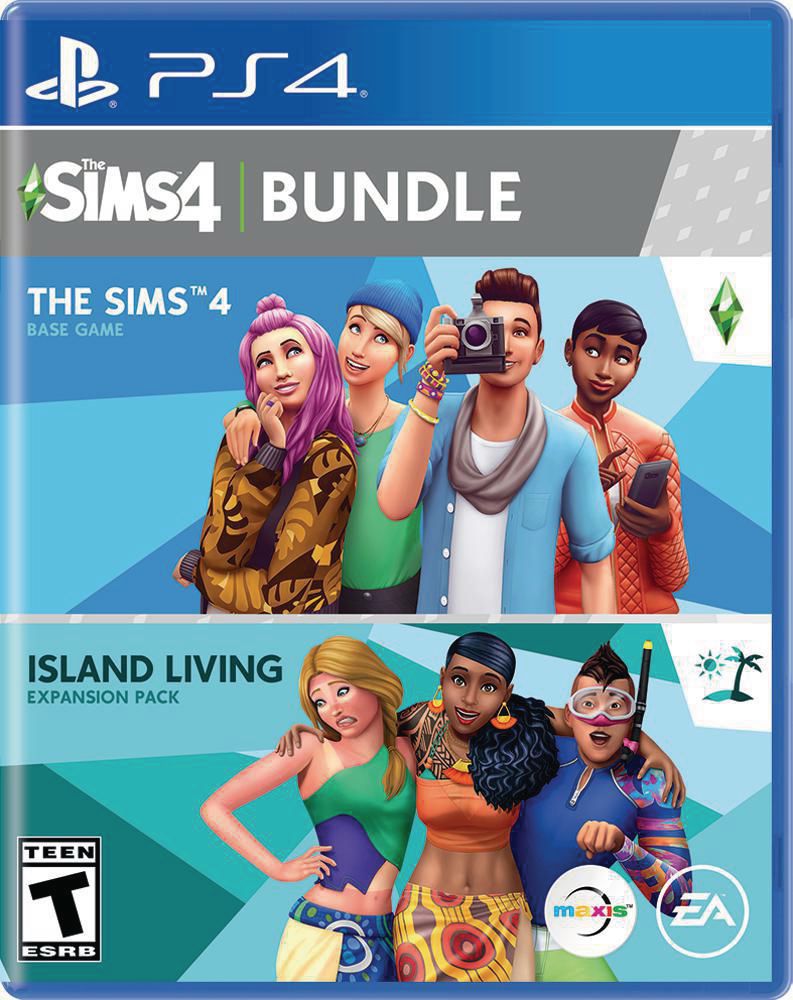 The Sims 4 Plus Island Living Bundle (PS4)