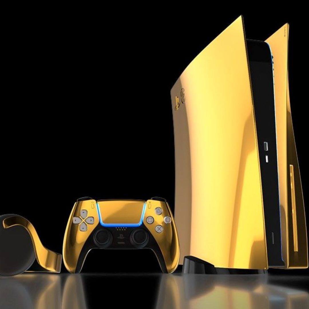 This GOLD PS5 CONSOLE Is Totally MIND