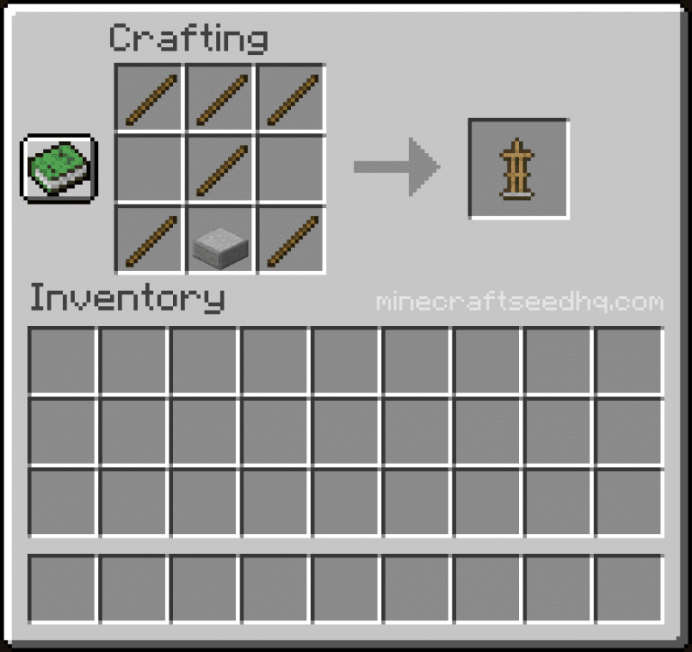 Tutorial: How to make an armor stand in Minecraft
