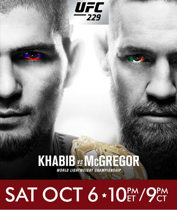 UFC 229: Khabib vs McGregor fight watch party showing at a ...