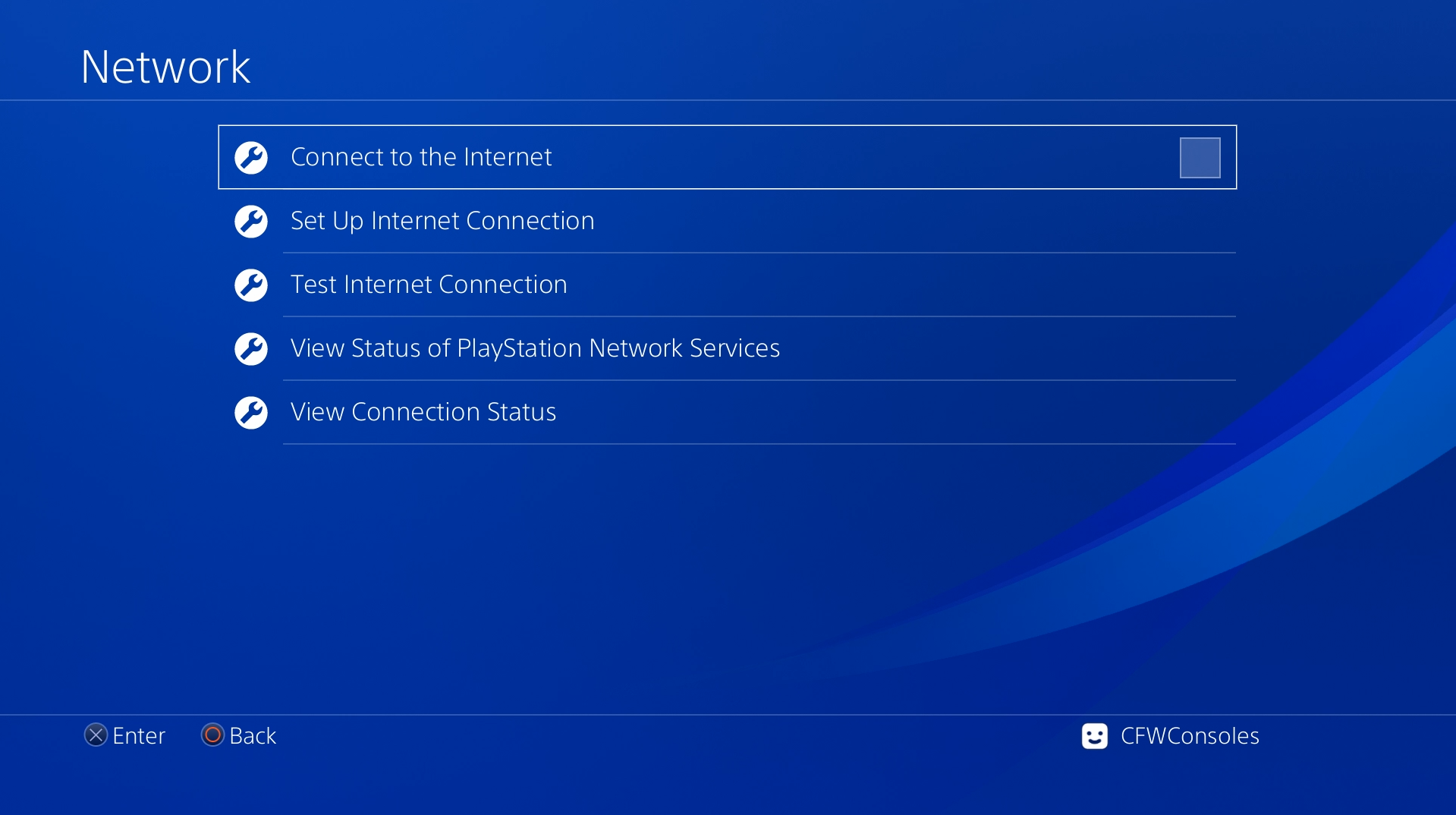 Update the PS4 to 5.05, 6.72, or 7.02 Firmware