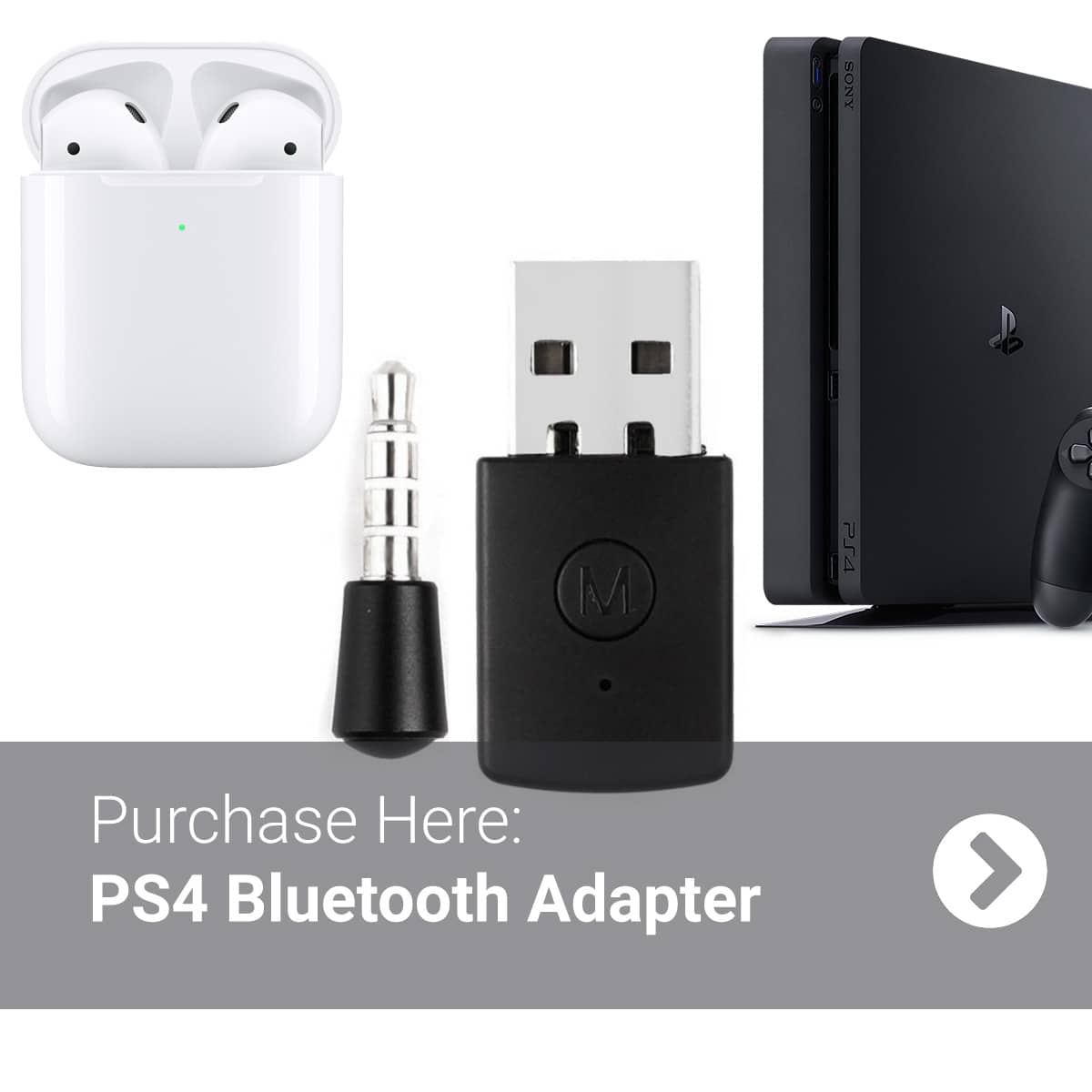 use airpods for ps4