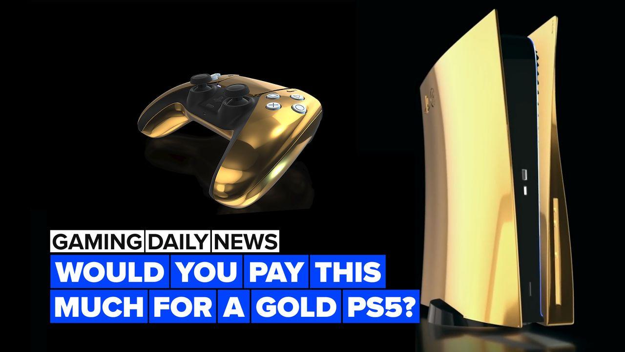 We know how much the PS5 will costâ¦ if itâs covered in 24k ...