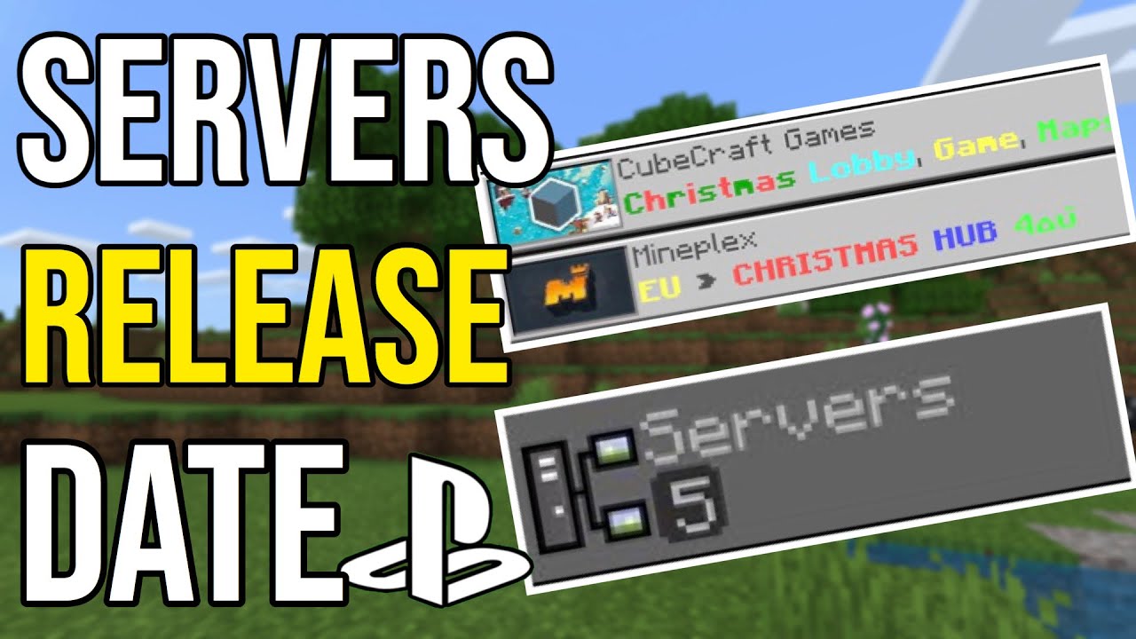 When Are Servers Coming to Minecraft PS4 Bedrock Edition?