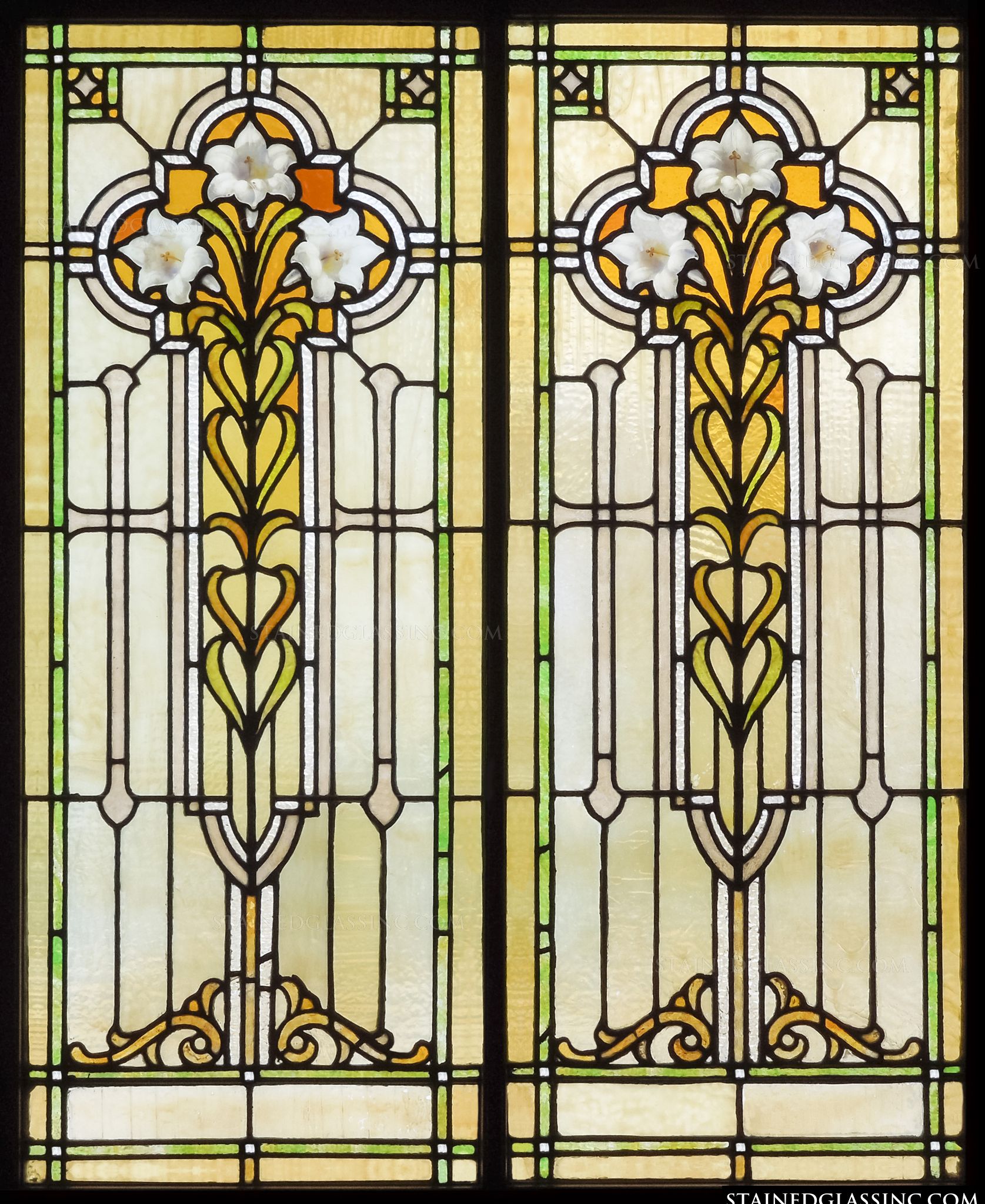 Wicked stained glass design
