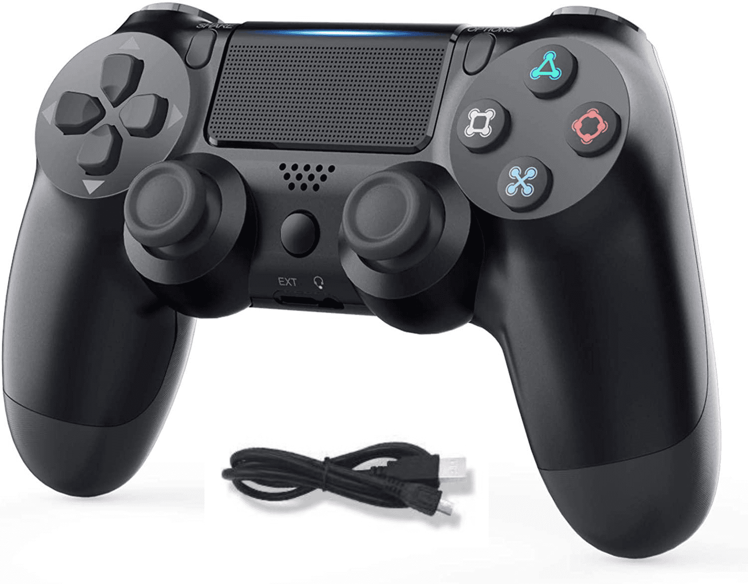 Wired PS4 Game Controller Compatible with PS4 / Slim / Pro Console Game ...