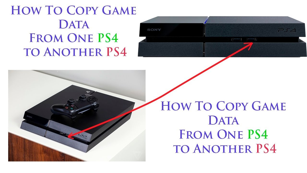 You can Copy Game Data From One PS4 to Another PS4